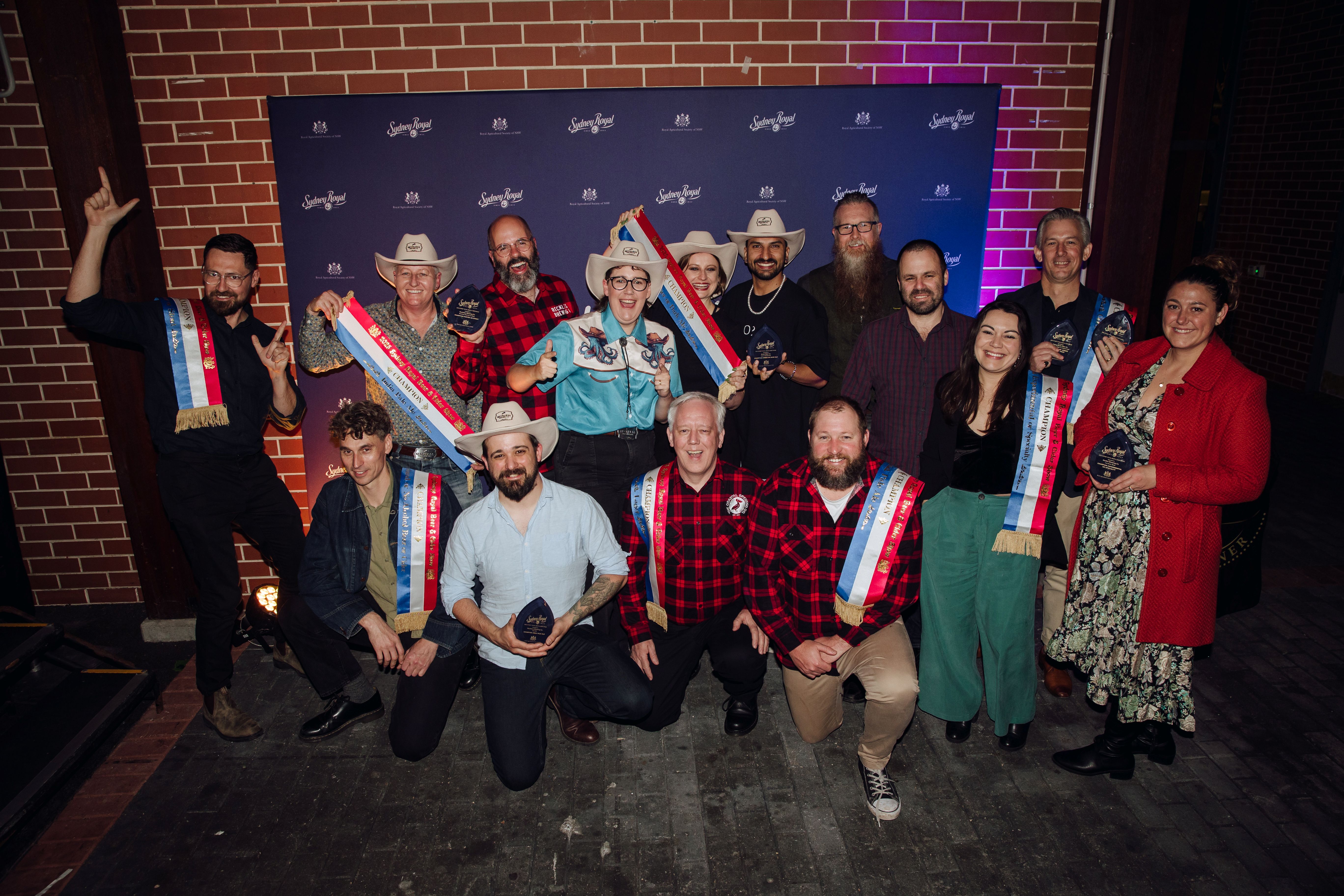 Australian producers honoured at the 2025 Sydney Royal Beer & Cider Awards.