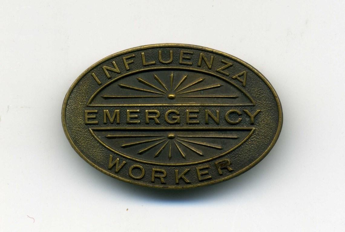 Influenza Emergency Badge